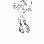 Monster high para colorir