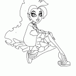 Monster high para colorir
