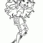 Monster high para colorir