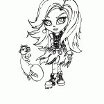 Monster high para colorir