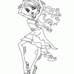 Monster high para colorir