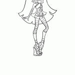 Monster high para colorir