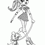 Monster high para colorir