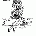 Monster high para colorir