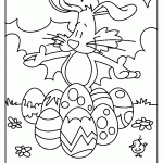 pascoa para colorir