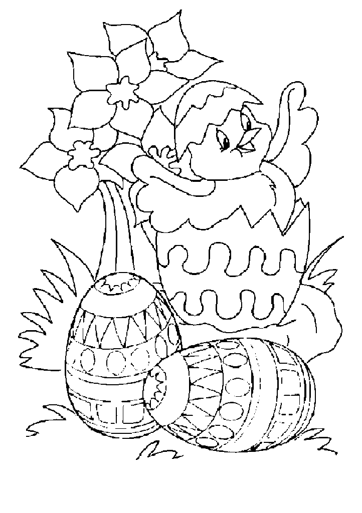 pascoa para colorir