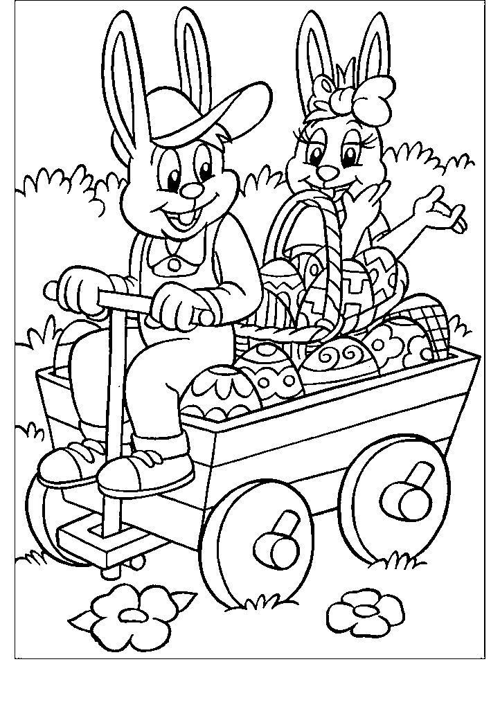 pascoa para colorir