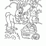 pascoa para colorir