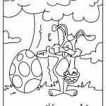 pascoa para colorir