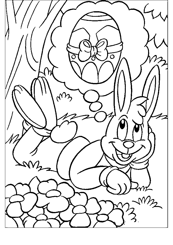 pascoa para colorir