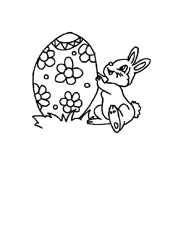 pascoa para colorir