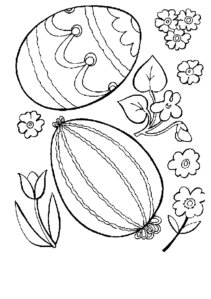pascoa para colorir
