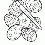 pascoa para colorir