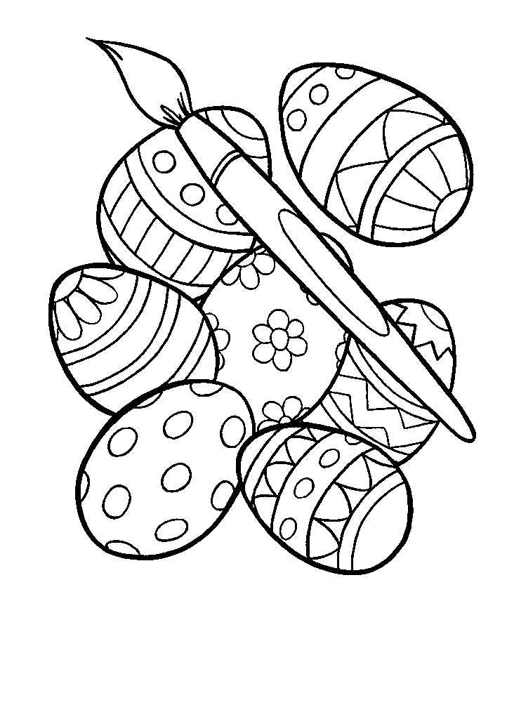 pascoa para colorir