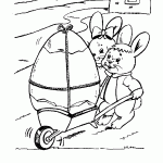 pascoa para colorir