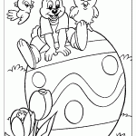 pascoa para colorir