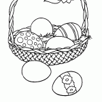 pascoa para colorir