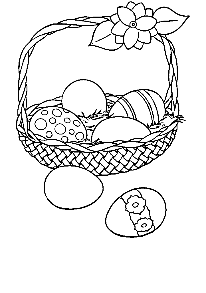 pascoa para colorir