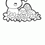 pascoa para colorir