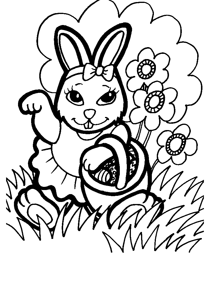 pascoa para colorir