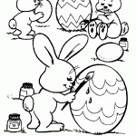pascoa para colorir
