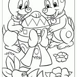 pascoa para colorir