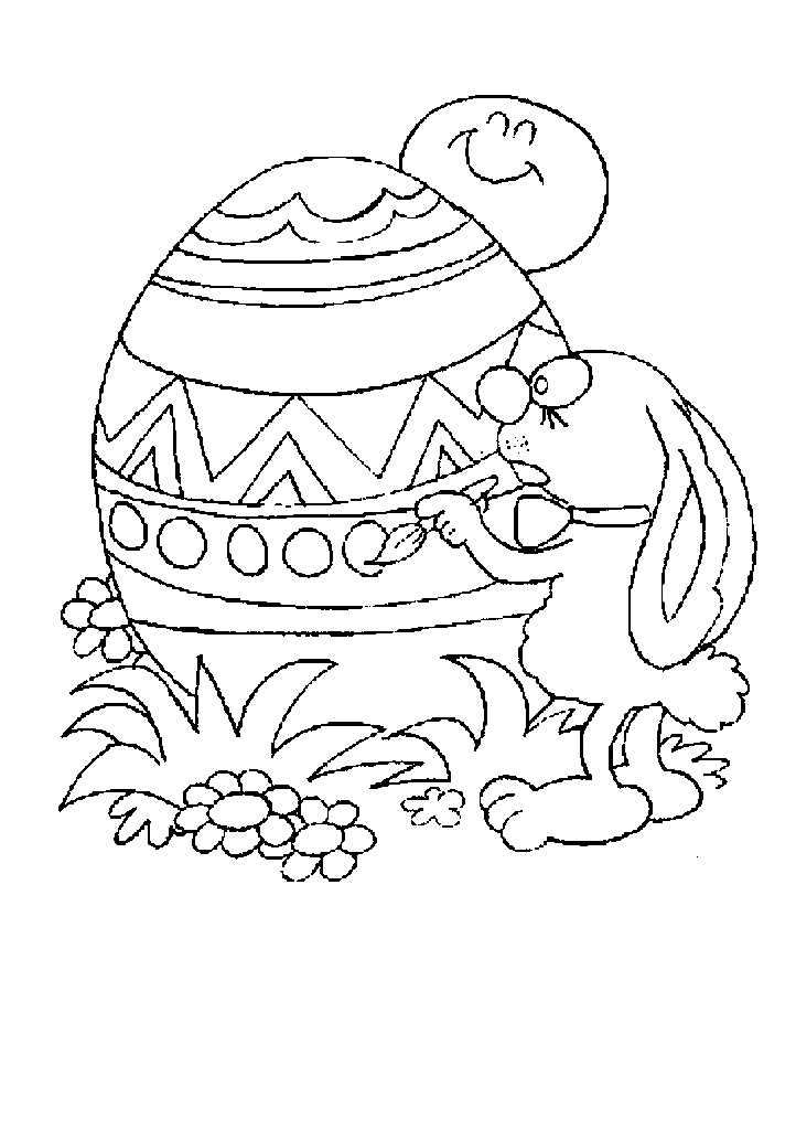 pascoa para colorir