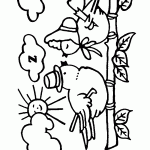 passaros para colorir