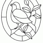passaros para colorir