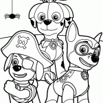 patrulha canina para colorir