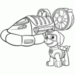 patrulha canina para colorir