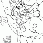 patrulha canina para colorir