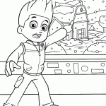 patrulha canina para colorir