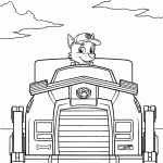 patrulha canina para colorir