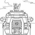 patrulha canina para colorir