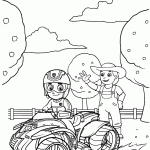 patrulha canina para colorir