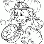 patrulha canina para colorir