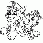 patrulha canina para colorir