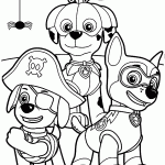 patrulha canina para colorir