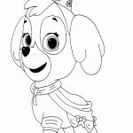 patrulha canina para colorir