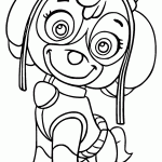 patrulha canina para colorir