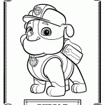 patrulha canina para colorir