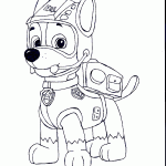 patrulha canina para colorir