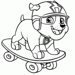 patrulha canina para colorir