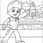 patrulha canina para colorir
