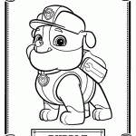 patrulha canina para colorir