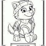 patrulha canina para colorir