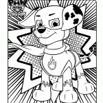 patrulha canina para colorir