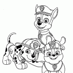 patrulha canina para colorir