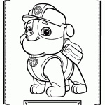 patrulha canina para colorir